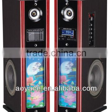 2.0 active speaker with usb,sd,mmc,fm,remote,bluetooth
