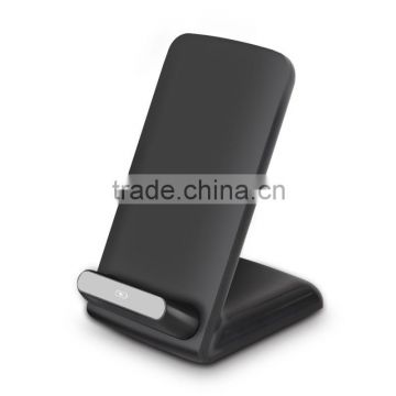 Universal 3 Coils Wireless Charger Phone Stand Cradle For All Qi-enabled Smartphone
