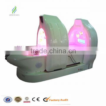 lying sauna spa bed/far infrared spa capsule tanning bed