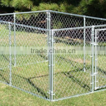 hot-dipped galvanized chain link fence dog kennel