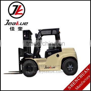 China Forklift FD60 Counterbalance Diesel Forklift
