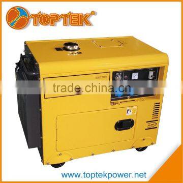 silent type 418cc low price 5kva 3 phase diesel generator