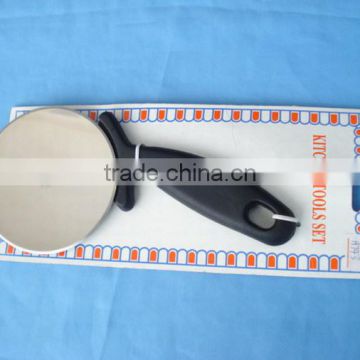 Curved Handle Pizza Cutter Stainless Steel Pizza Cutter