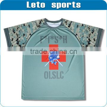 sublimation print100%polyester short/set sleeve lacrosse jerseys
