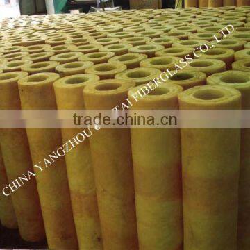 inner diameter 3/4'' heat retaining smooth surface fiberglass wool pipe