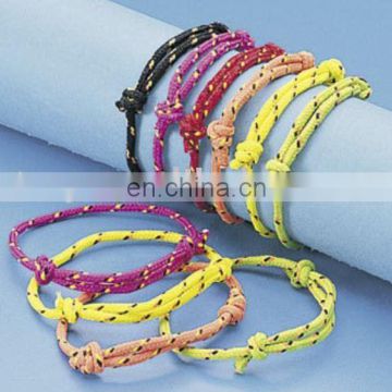 Nylon rope bracelet