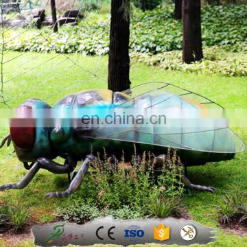 KAWAH Decoration Case Robot Animatronic Artificial Insect fly