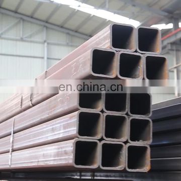 Hot selling hollow section welded black square steel tubing