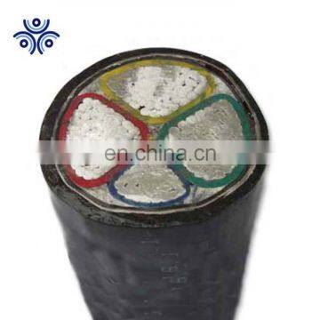 VLV22 aluminum conductor PVC insulated PVC sheathed steel tape armored cable