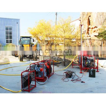 Good quality man portable rock drilling machine for sale