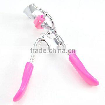 high quality mini eyelash curler with plastic handle HE040