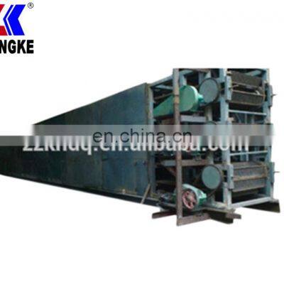 Zhengke brand iron ore briquettes chain plate dryer