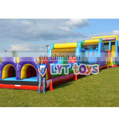 Good price obstacle course inflatable pool obstacle