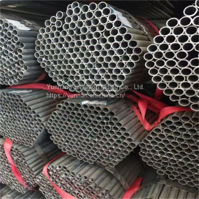 Yunnan galvanized steel pipe wholesale q235 hot dip galvanized steel pipe greenhouse vegetable steel pipe specifications are complete
