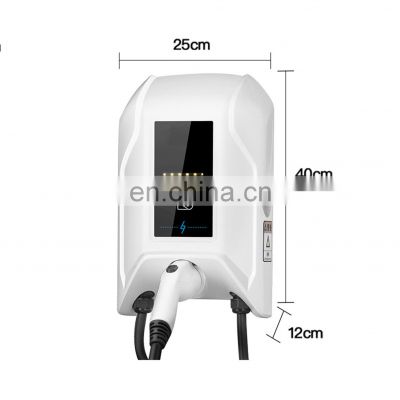 Small IP65 ev charging cable plastic box enclosure charger box for Mode 3 wallbox