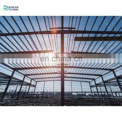 Pre-engineering steel structure building structural steel channel industrial warehouse