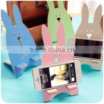 Prison Rabbit Wooden Mobile Phone Holder Bracket Mobile Phone Stand Wholesale