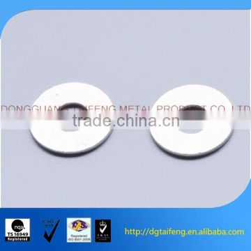 stainless steel flat washer with zinc plated