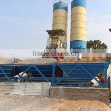 35m3/h HZS35 Mobile Ready Mix Concrete Batching Plant for sale made in China