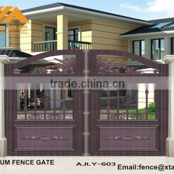 Factory price aluminum exterior gate door from China supplier AJLY-603