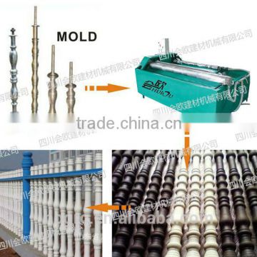 NEW PRODUCTS artistic cement fence making machine from China manufacturer/Art fence machine manufacter