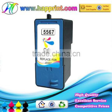 J5567 Ink cartridge united office superior quality refilled inkjet ink cartride for Dell 5567