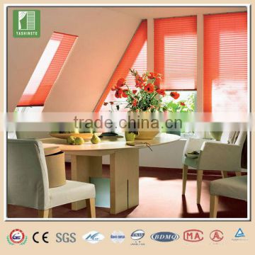 Light adjustable verosol pleated window blinds for room
