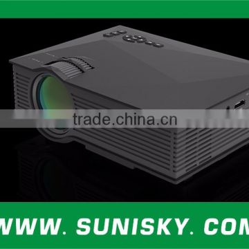 2016 WiFi Small LCD Projectors High Brightness LED Projector for Meeting, Training (SMP46)