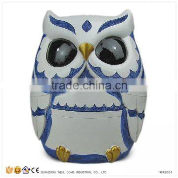 Popular Resin Owl Money Saving Box for Kids