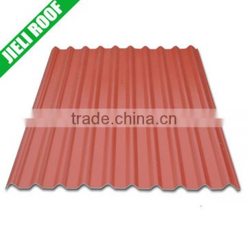 Firber glass reinforced corrugated sheet roof