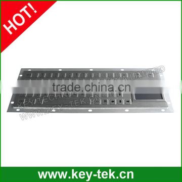 Short Stroke metal industrial keyboard with Touchpad