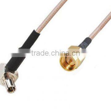 SMA male to TS9 male coaxial connector for RG178,RG316