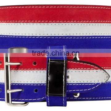 gym Multi Color Power Belts/Red,white,blue Multi Colors Power Belts