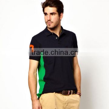 Embroidery Polo Shirt Sleeve Embroidered