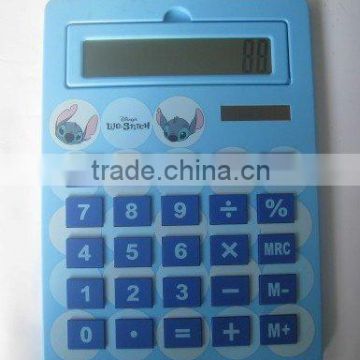 large size calculator( big A4 size desk dual power calculator)