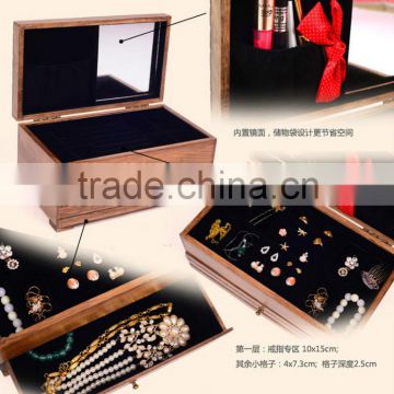 antique wooden jewellery box