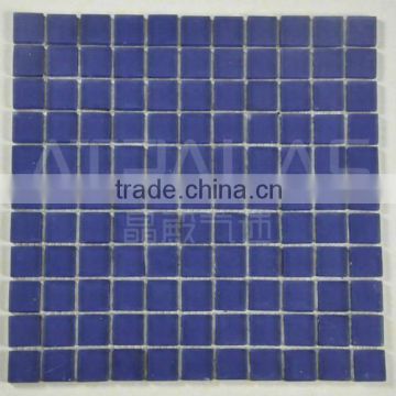 Pure purple glass tile mosaic,25*25mm wall decoration design crystal mosaic