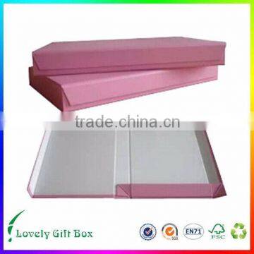 Pink Foldable Box for Gift Packaging