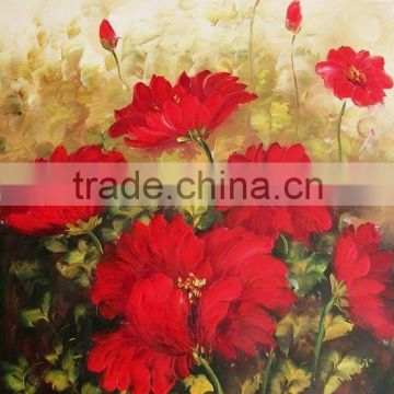 Wall art flower oil painting