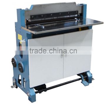 Low cost paper holes punching machine 620mm for calender
