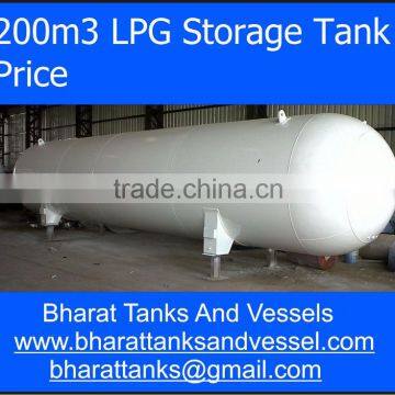 200m3 LPG Storage Tank Price