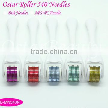 Skin needle roller replacement micro roller 540 needles titanium
