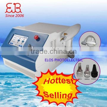 Medical CE q switched 532nm 1064nm 1320nm nd yag laser tattoo removal