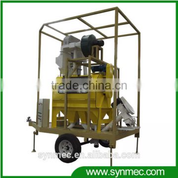 Mobile Seed Cleaning and Processing Machine for Sesame Maize Beans Paddy