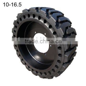 solid tire china alibaba backho skid steer loader tyre used rim 10 16.5