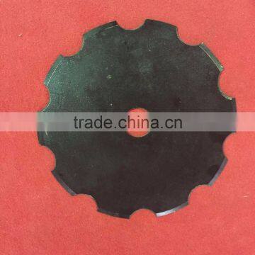 0.1 Disc blade made of 65Mn steel or boron steel for disc harrow and disc plough with diameter ranging from 12 to 46 inch