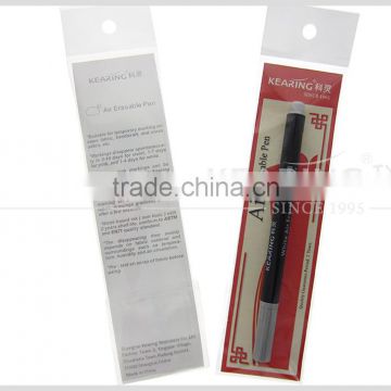Kearing Brand white erasable marker for dark fabric garment design marking 1pcs per blister card packing #AW10
