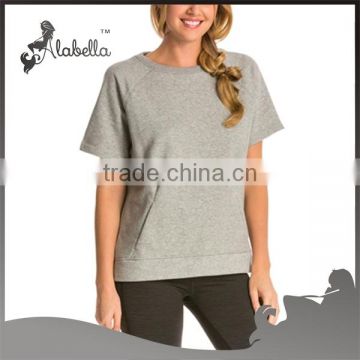 womens running and sport clothing wholesale custom made yoga t-shirt