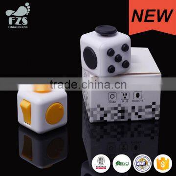 FC03 Factory hot model 6 side Anti Stress fidget cube for sale cheaper price