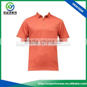 New fashion style customized size Dry fit performance golf polo shirts
